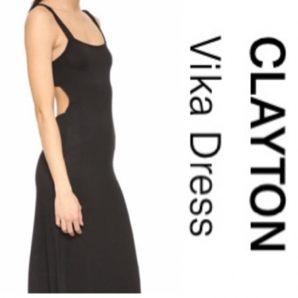 Clayton Sexy, yet simple black dress 🌟USA 🇺🇸 - Picture 5 of 10